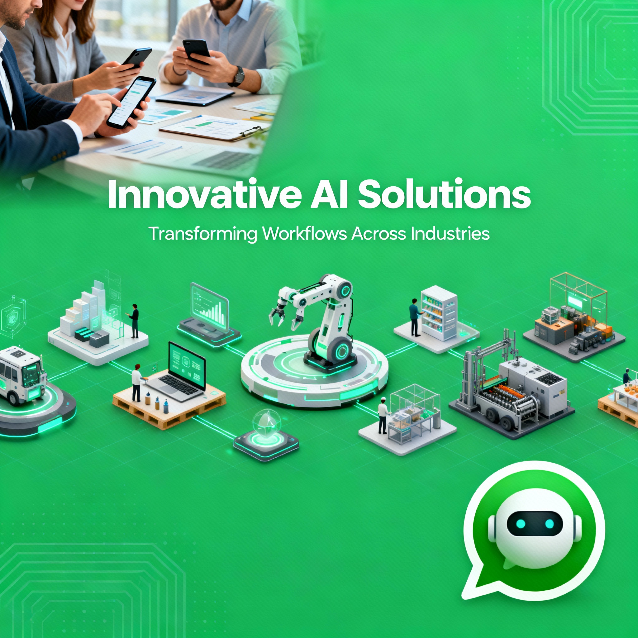 WhatsApp Automation Hero Background